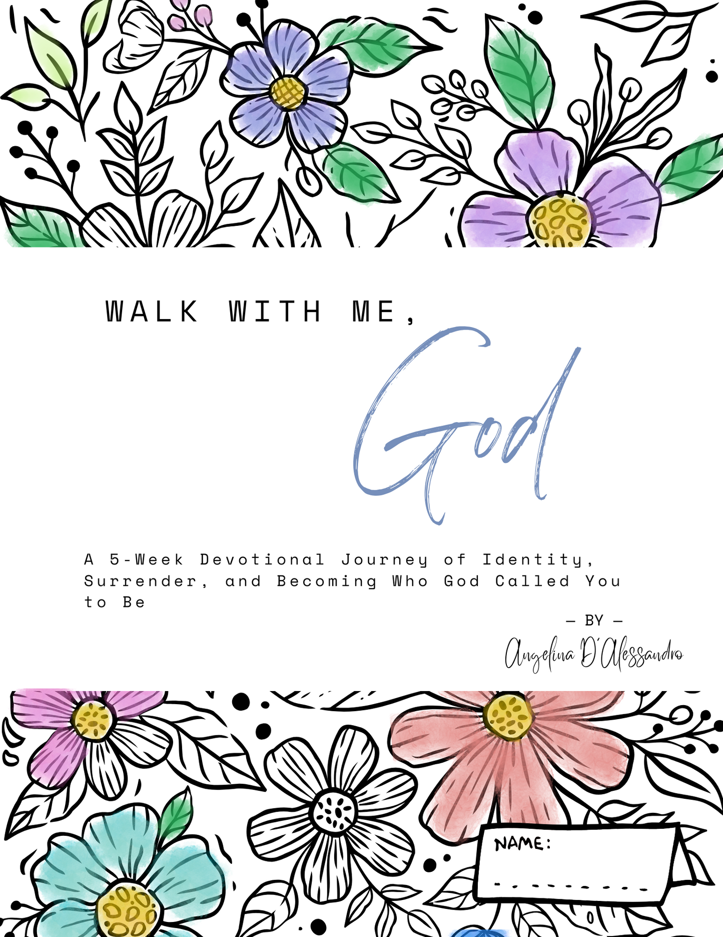 Pre-Order Walk With Me, God!  – Exclusive Faith Bundle